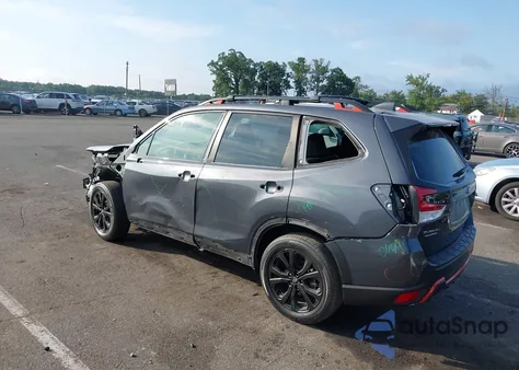 2022 Subaru Forester Sport z USA, uszkodzony, nr VIN JF2SKAJC8NH450751